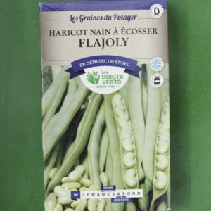 Graines haricot nain a ecosser flajoly Doigts Verts Jardipradel 2