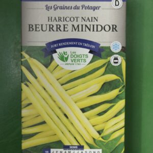 Graines haricot nain beurre minidor Doigts Verts Jardipradel 2