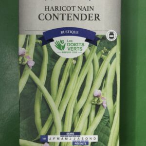 Graines haricot nain contender Doigts Verts Jardipradel 2