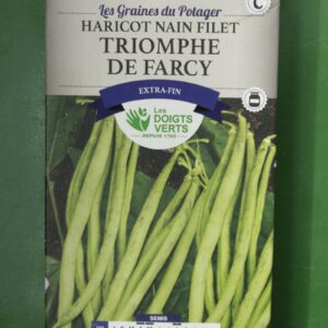 Graines haricot nain filet triomphe de farcy Doigts Verts Jardipradel 2