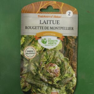 Graines laitue rougette de montpellier Doigts Verts Jardipradel 2