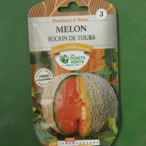 Graines melon sucrin de tours Doigts Verts Jardipradel 2