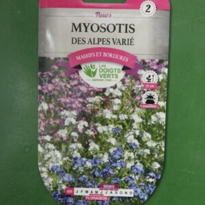 Graines myosotis des alpes varie Doigts Verts Jardipradel 2