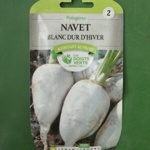 Graines navet blanc dur dhiver Doigts Verts Jardipradel 2