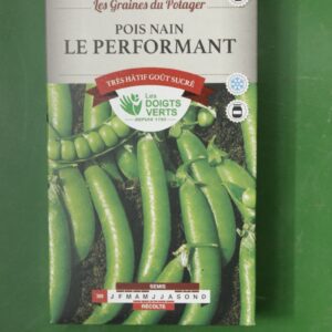 Graines pois nain le performant Doigts Verts Jardipradel 4