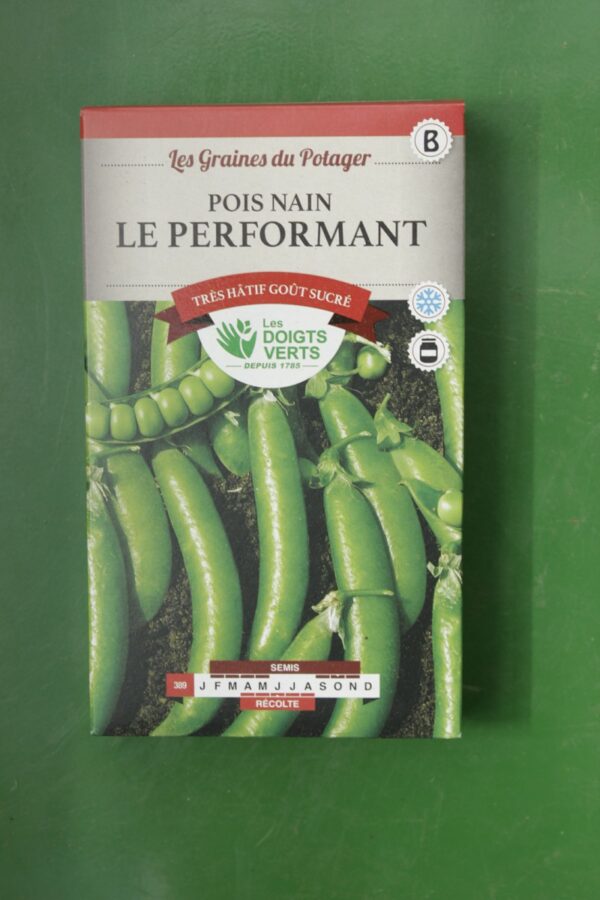 Graines pois nain le performant Doigts Verts Jardipradel 4