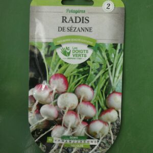 Graines radis de sezanne Doigts Verts Jardipradel 2