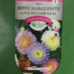 Graines reine marguerite super princesse variee Doigts Verts Jardipradel 2