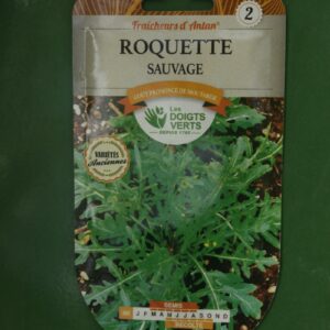 Graines roquette sauvage Doigts Verts Jardipradel 2