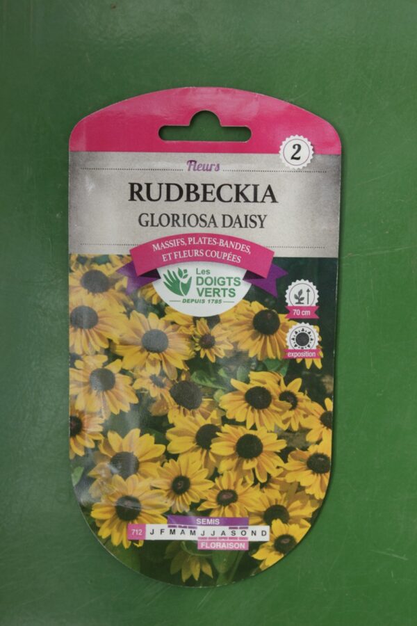 Graines rudbeckia gloriosa daisy Doigts Verts Jardipradel 2