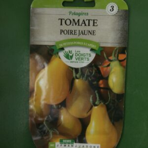 Graines tomate poire jaune Doigts Verts Jardipradel 2