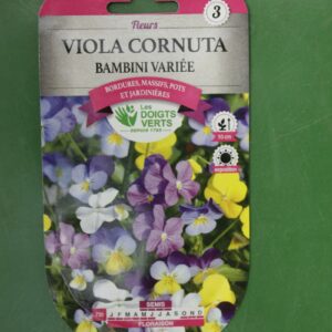 Graines viola cornuta bambini variee Doigts Verts Jardipradel 2