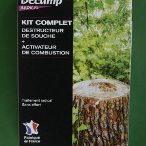 Kit complet Destructeur de souche Activateur combustion Decamp radical 2 Jardi Pradel Luchon