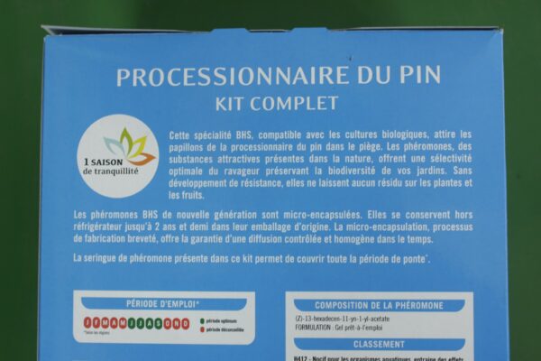 Kit complet Processionnaire du pin BHS 4 Jardi Pradel Luchon