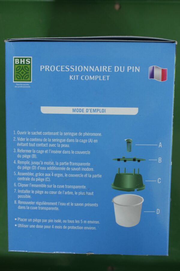 Kit complet Processionnaire du pin BHS 6 Jardi Pradel Luchon