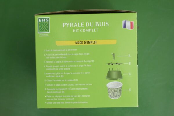 Kit pheromones BHS Pyrale du buis 1 Jardi Pradel Luchon