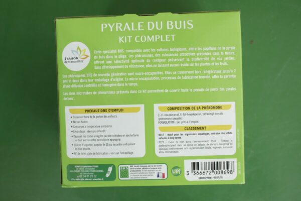 Kit pheromones BHS Pyrale du buis 5 Jardi Pradel Luchon