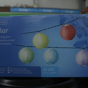 Lampe lanterne multi rond solaire led colore 4 Jardi Pradel Luchon