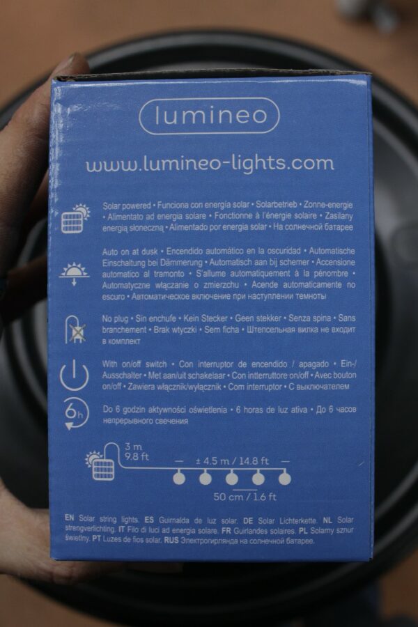 Lampe lanterne multi rond solaire led colore 5 Jardi Pradel Luchon