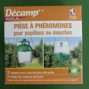 Piege a pheromones papillons mouches Decamp radical 2 Jardi Pradel Luchon