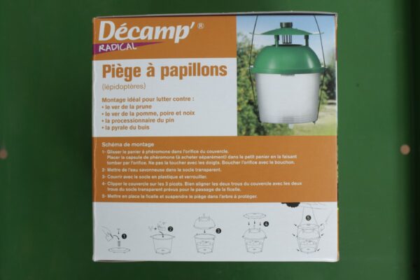 Piege a pheromones papillons mouches Decamp radical 5 Jardi Pradel Luchon