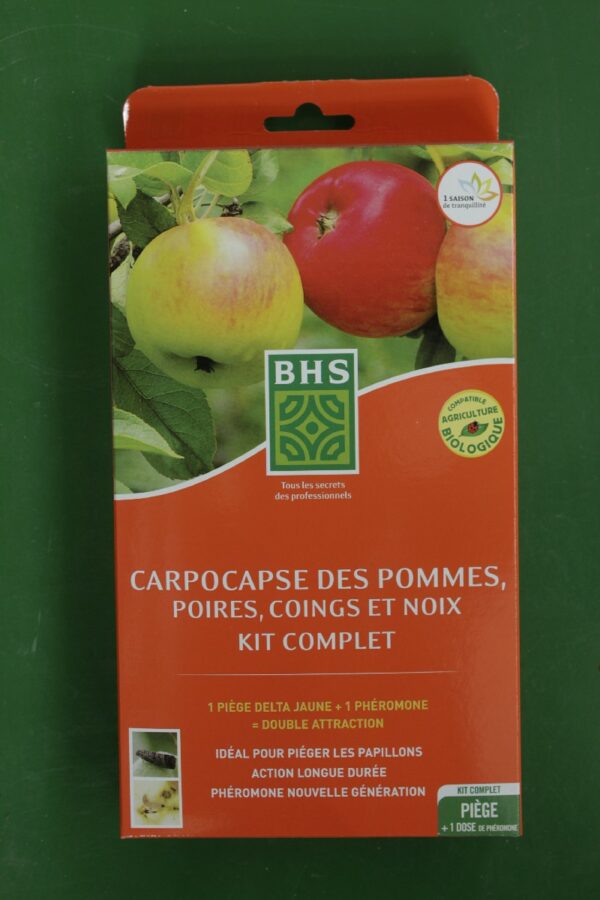 Piege pheromone Carpocapse BHS 2 Jardi Pradel Luchon