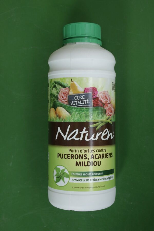 Purin Orties Pucerons acariens mildiou Naturen 1 litre 2 Jardi Pradel Luchon