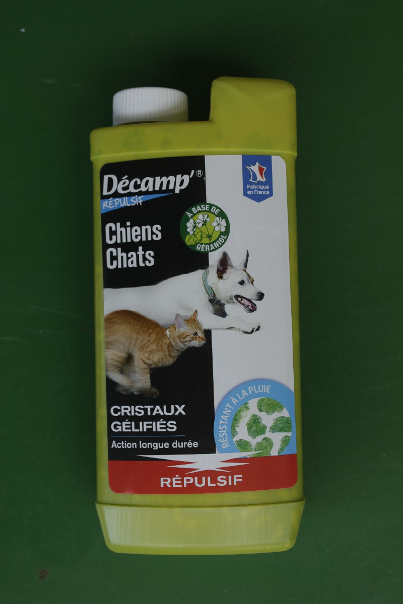 Répulsif Chiens Chats Cristaux Gélifiés Décamp' Répulsif 500g