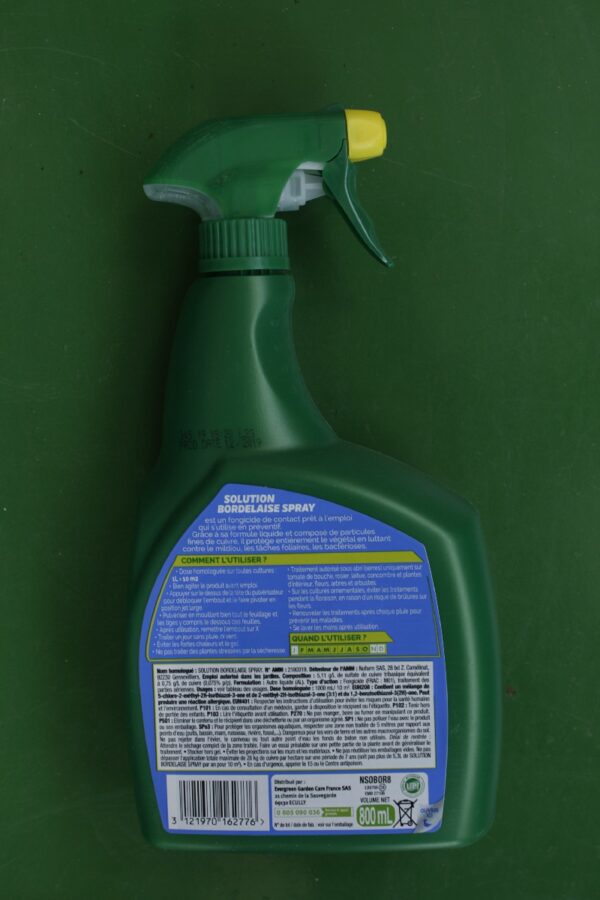 Solution bordelaise Fertiligene spray 800ml 3 Jardi Pradel Luchon