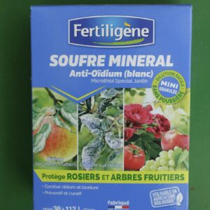 Soufre Mineral Anti Oidium blanc Fertiligene 750g 2 Jardi Pradel Luchon