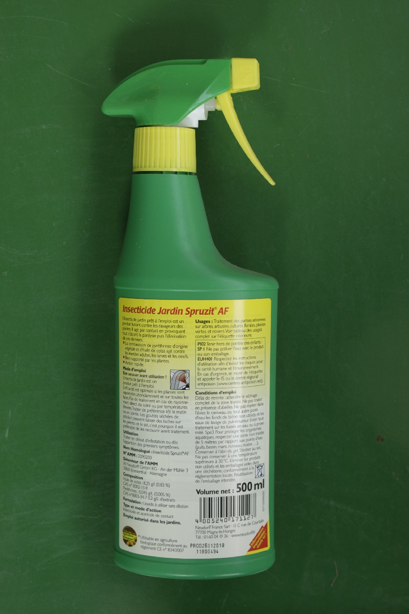 Spray Insecticide Jardin Neudorff 500ml 3 Jardi Pradel Luchon Jardi
