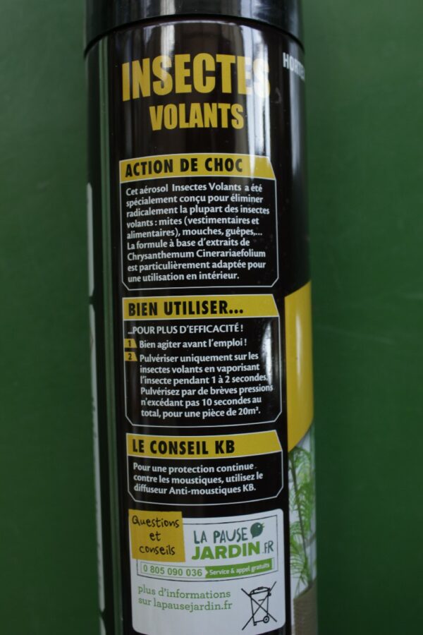 Spray insecticides Insectes volants KB 4 Jardi Pradel Luchon