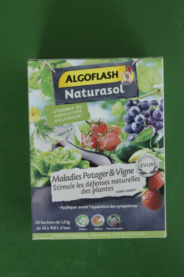 Traitement Maladies Potager et vigne Algoflash 25g 2 Jardi Pradel Luchon