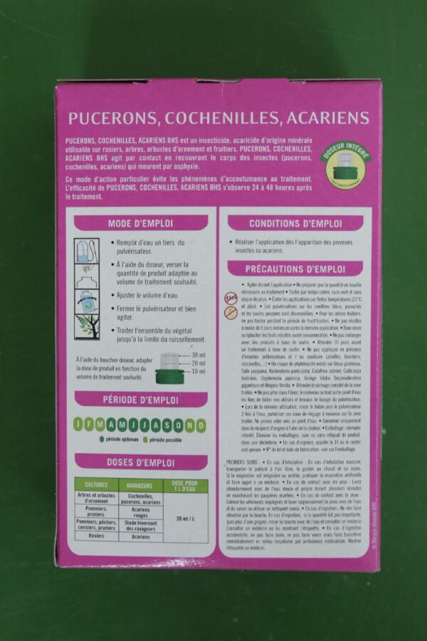 Traitement Pucerons Cochenilles Acariens BHS 4 Jardi Pradel Luchon