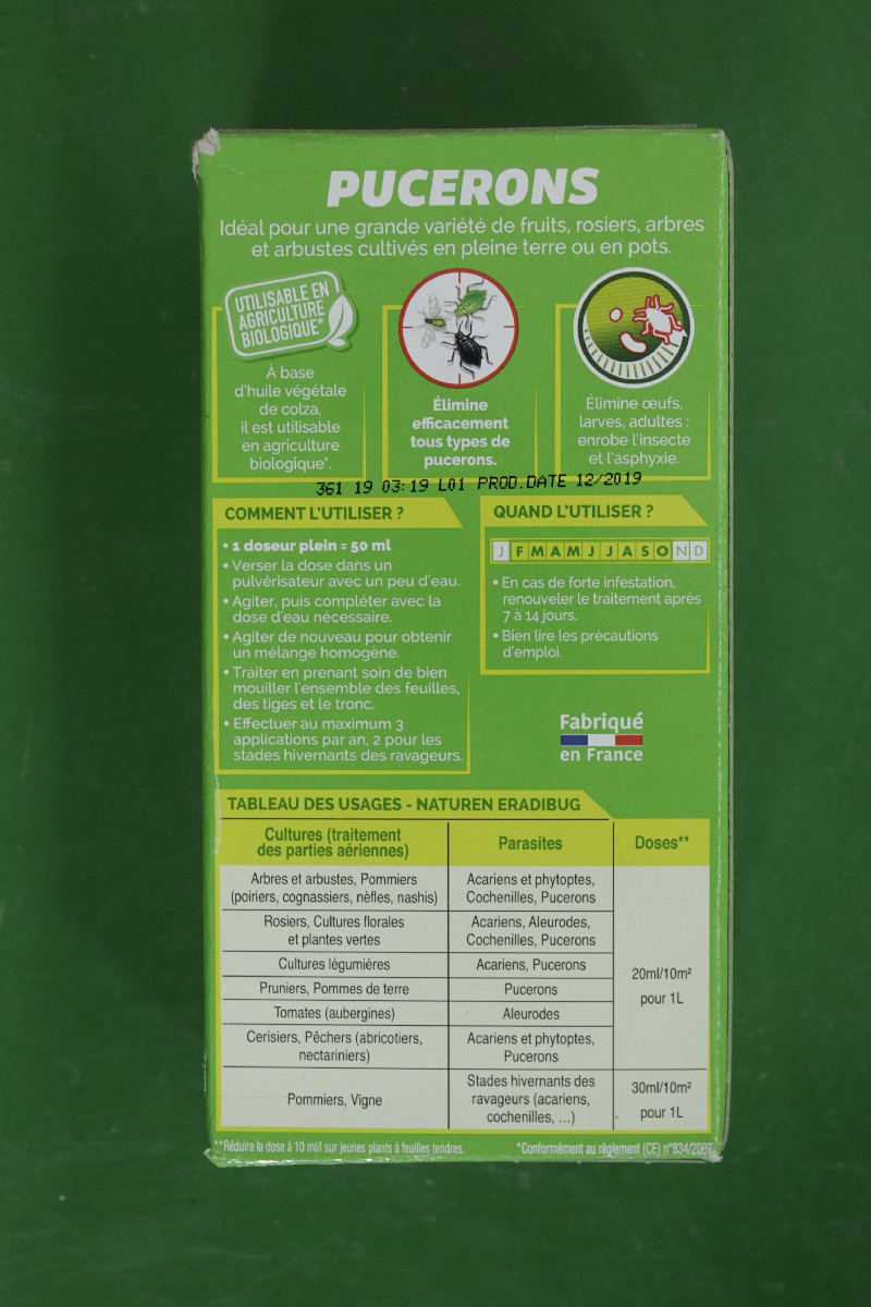 Traitement Pucerons Fertiligene 250 ml 4 Jardi Pradel Luchon