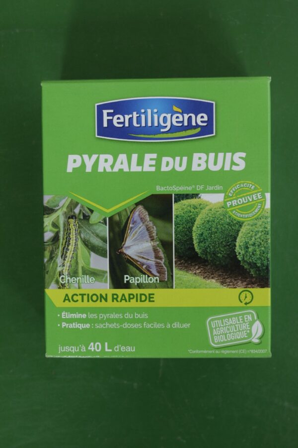 Traitement Pyrale du buis Fertiligene 20g 2 Jardi Pradel Luchon