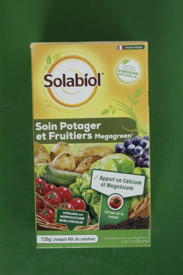 Traitement Soin potager et Fruitiers Megagreen Solabiol 125g 2 Jardi Pradel Luchon