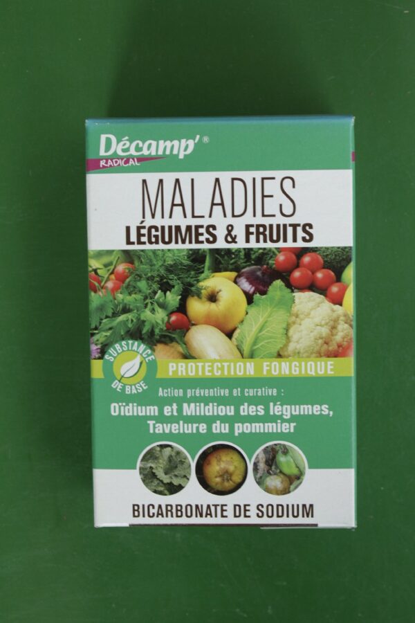 Traitement bicarbonate de sodium maladies legumes fruits Decamp radical 2 Jardi Pradel Luchon