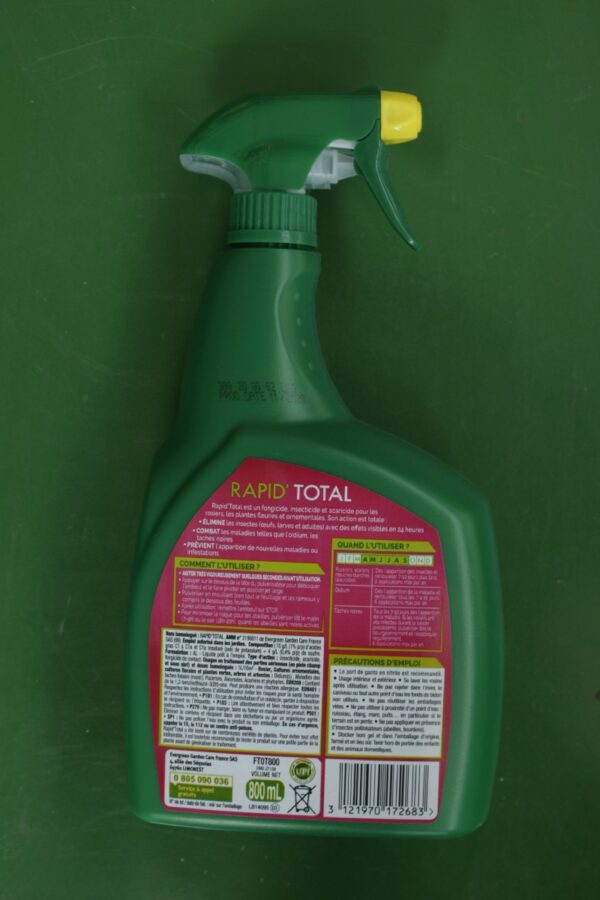 Traitement spray Rapid Total Fertiligene 3 Jardi Pradel Luchon