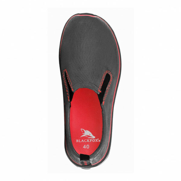 Chaussure Derby Noir rouge Blackfox 1 - Jardi Pradel - Jardinerie à Bagnères de Luchon 31