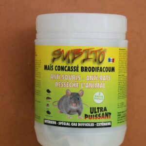 Anti souris rats Mais concasse brodifacoum Ultra Puissant Subito Jardi Pradel 3