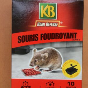 Appat Anti souris foudroyant 10 sachets cereales KB Jardi Pradel 3