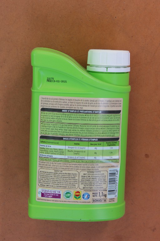 Insecticides Insectes du sol Granules 11kg Algoflash Jardi Pradel 4