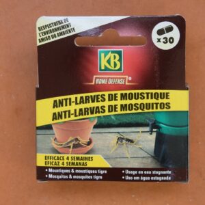 Larvicide anti moustiques x30 capsules KB Jardi Pradel 2