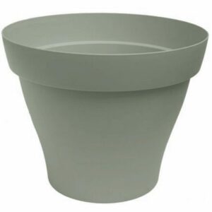 Pot de fleurs Elho rond pure round 50 cm Blanc - Jardiland