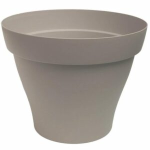 Pot Romeo rond Taupe Poterie Jardi Pradel