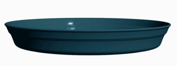 Soucoupe ronde Romeo Bleu jean Poterie Jardinerie Pradel