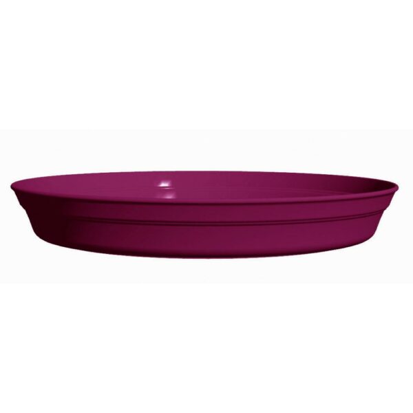 Soucoupe ronde Romeo Griotte Poterie Jardinerie Pradel