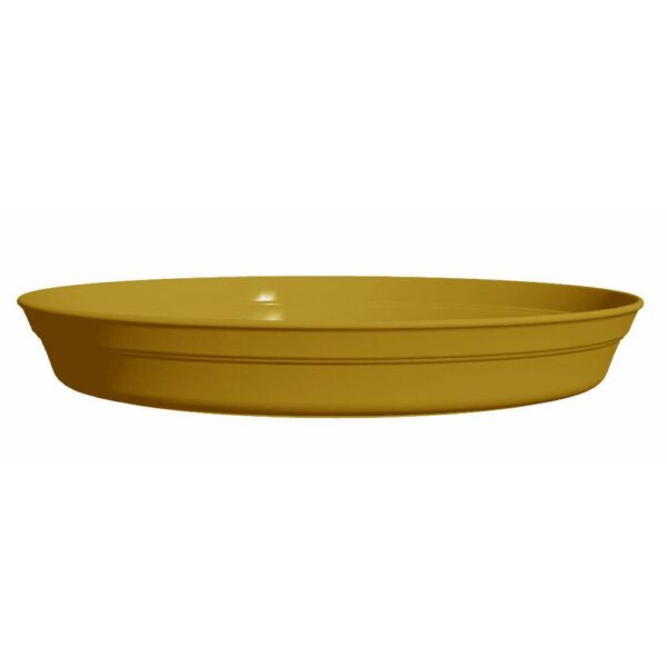 Soucoupe ronde Romeo Tournesol Poterie Jardinerie Pradel