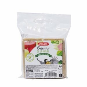 Bloc de graisse aux fruits 250g - Oiseaux de la Nature - Zolux